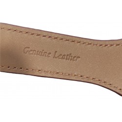 Ανταλλακτικό λουράκι QuickFit Genuine Leather Apple Watch 1/2/3/4/5/6/SE/7/8 (42/44/45/49mm) Pink with Rose Gold Buckle