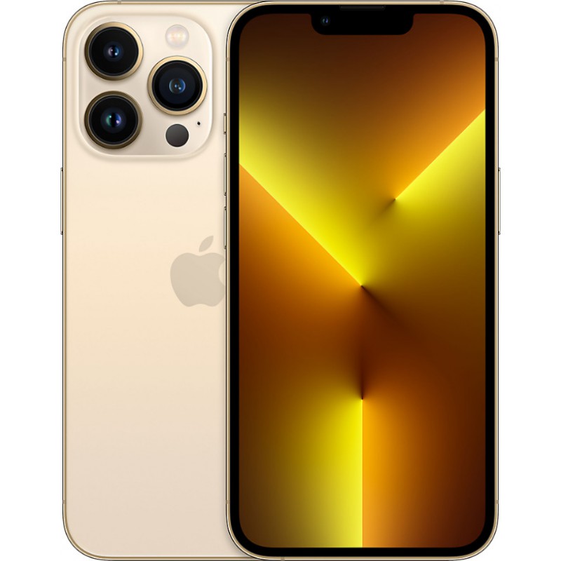 Apple iPhone 13 Pro 5G (6.1") (128GB/6GB) Dual SIM Gold Μεταχειρισμένο με 6 Μήνες Εγγύηση