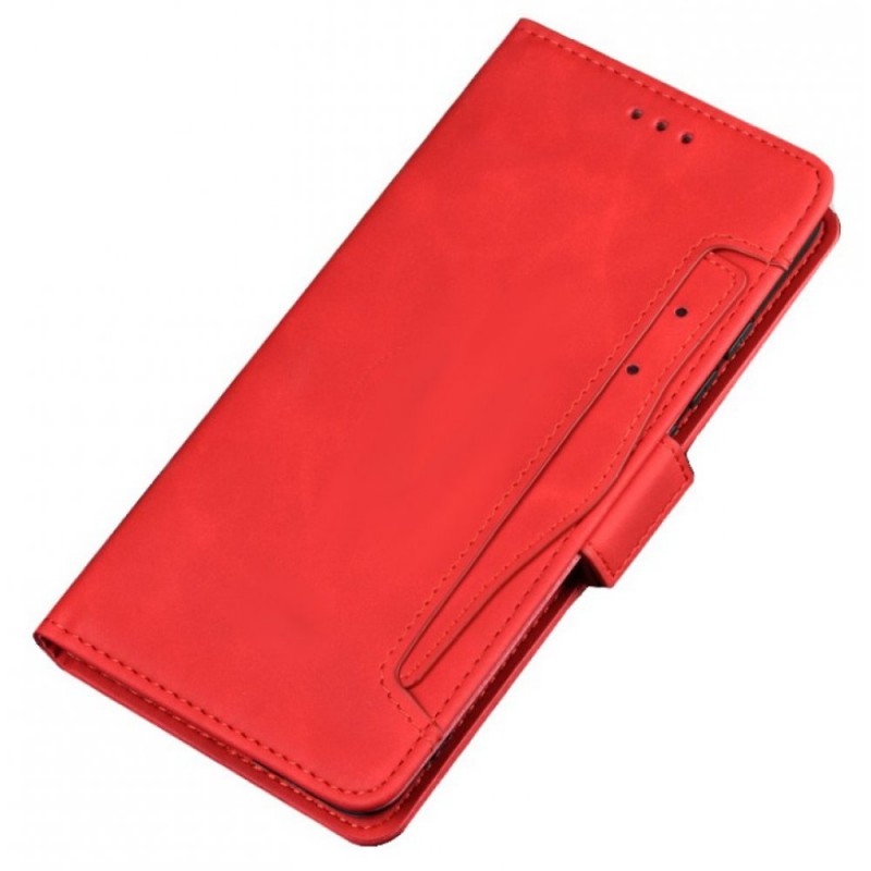 Θήκη Card Pocket Leather Wallet Realme C11 Red