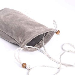 Θήκη Card Pocket Leather Wallet & Velvet Pouch Apple iPhone 13 Pro (6.1") Black