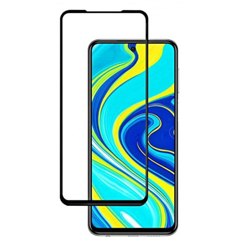 Γυαλί Προστασίας TCL 205 Full Glue Tempered Glass 9H Full Screen Cover AntiCrash / AntiShock  Black
