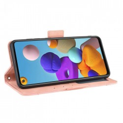 Θήκη Card Pocket Leather Wallet Honor 50/Huawei Nova 9 Pink