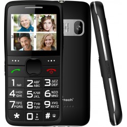 POWERTECH Sentry Eco PTM-18 Dual Sim, SOS με Φακό Black