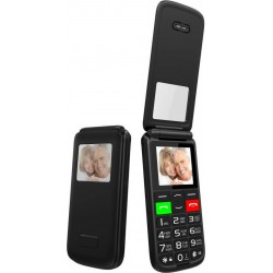 POWERTECH Sentry Flip Small PTM-22 Dual Sim, SOS με Φακό Black