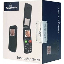POWERTECH Sentry Flip Small PTM-22 Dual Sim, SOS με Φακό Black