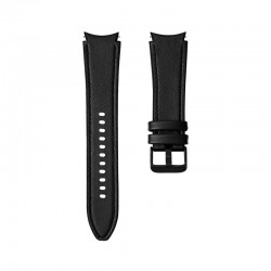 Ανταλλακτικό λουράκι Genuine Leather & Silicone Black για Samsung Galaxy Watch5 (40mm & 42mm)/Watch4 (40mm)/Watch4 (44mm) (20mm) Ανταλλακτικό λουράκι Genuine Leather & Silicone Black για Samsung Galaxy Watch5 (40mm & 42mm)/Watch4 (40mm)/Watch4 (44mm) (20mm)