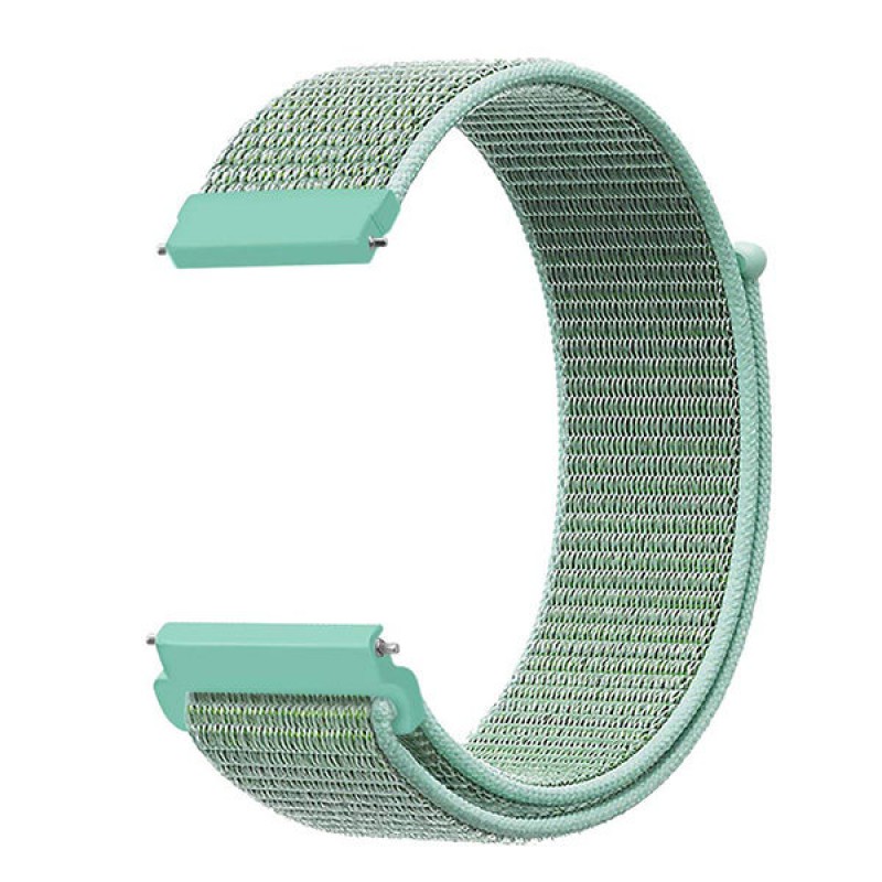 Ανταλλακτικό λουράκι QuickFit Nylon Marine Green για Samsung Galaxy Watch3(45mm)/Watch(46mm)/Huawei Watch 3 (46mm)/ Watch 3 Pro (48mm)/GT 2/Pro/Honor GS Pro/Amazfit GTR 3 (46mm)/GTR 3 Pro/GTR(47mm)/ Stratos 3(48mm) (22mm)