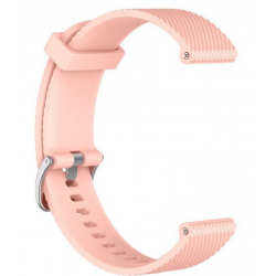 Ανταλλακτικό λουράκι QuickFit Textured Silicone Pink για Samsung Galaxy Watch3(45mm)/Watch(46mm)/Huawei Watch 3 (46mm)/ Watch 3 Pro (48mm)/GT 2/Pro/Honor GS Pro/Amazfit GTR 3 (46mm)/GTR 3 Pro/GTR(47mm)/ Stratos 3(48mm) (22mm)