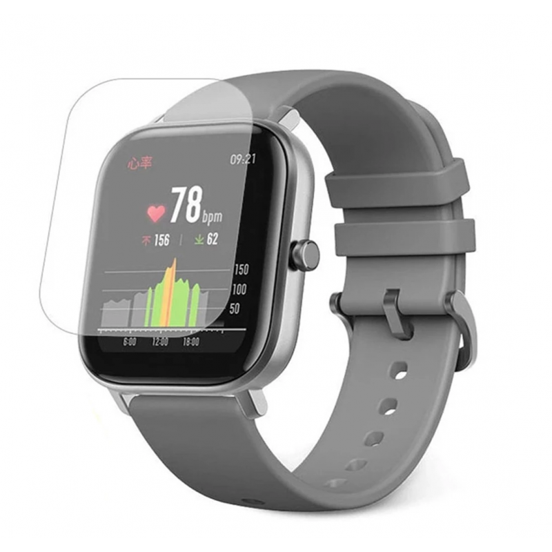 Μεμβράνη Προστασίας PET Xiaomi Amazfit GTS 2 Mini (40mm) AntiCrash / Antishock (3τμχ)