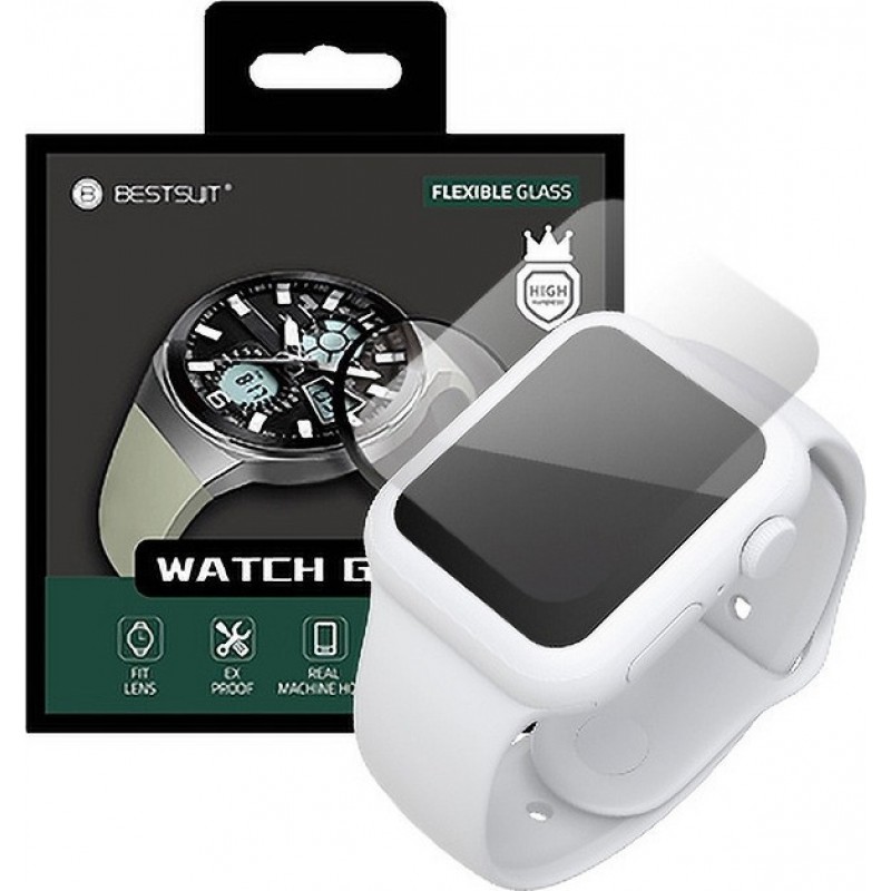 Γυαλί Προστασίας BestSuit Flexible Hybrid Tempered Glass Huawei Watch 3 Tempered Glass 9H AntiCrash / AntiShock 