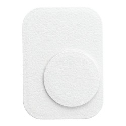 Βάση Κινητού Badget for Magnet Car Holder Eco Leather White