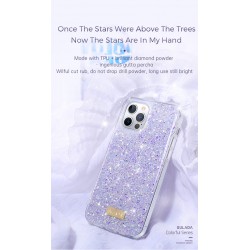 Θήκη TPU Sulada Diamond Series Epoxy Apple iPhone 13 Pro (6.1") Purple