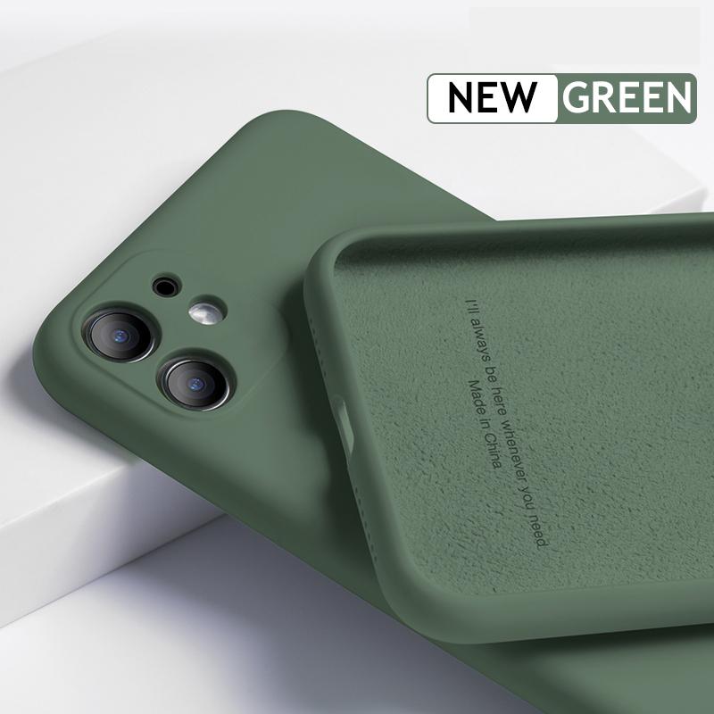 Θήκη Real Smooth Silicone Magsafe Apple iPhone 13 Pro (6.1") Dark Green