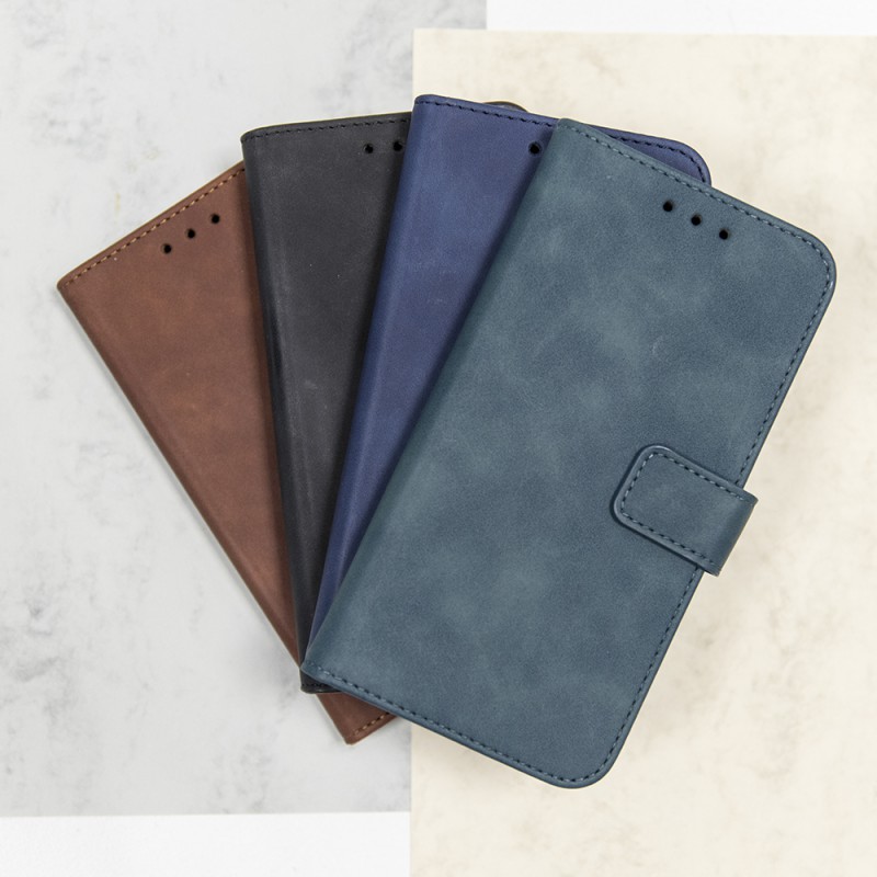 Θήκη Book Smart Magnet Apple iPhone 13 Pro Max (6.7") Dark Green