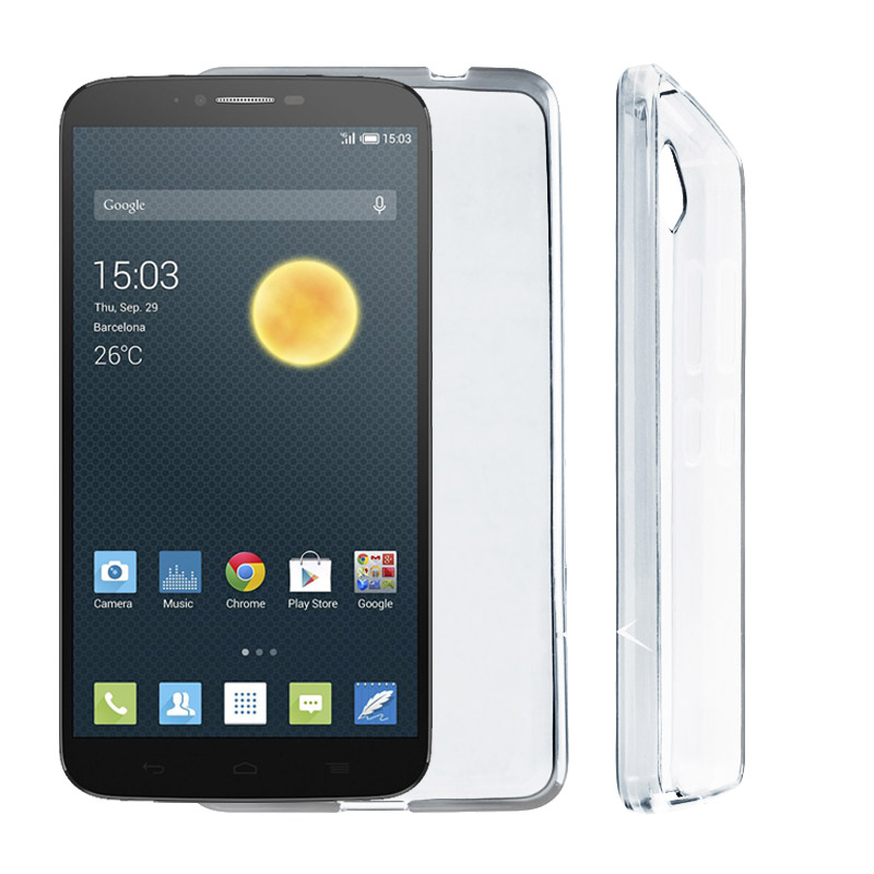 Θήκη IDOL 1991 Alcatel HERO 2 8030Y TPU Air Slim 0.3mm Clear