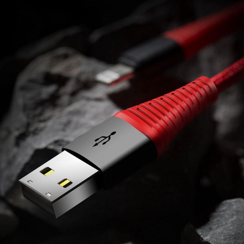 Καλώδιο Data Rock USB Type-A to Lightning 120cm Black Καλώδιο Data Rock USB Type-A to Lightning 120cm Black