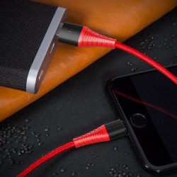 Καλώδιο Data Rock USB Type-A to Lightning 120cm Black Καλώδιο Data Rock USB Type-A to Lightning 120cm Black