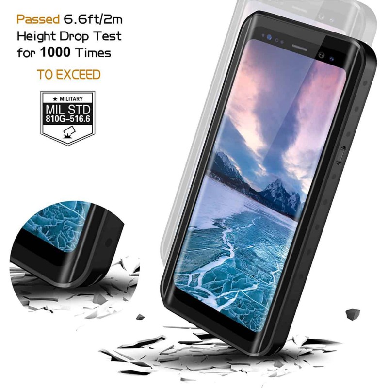Αδιάβροχη θήκη Redpepper Samsung Galaxy S9+ Plus G965 Shockproof/Waterproof Black