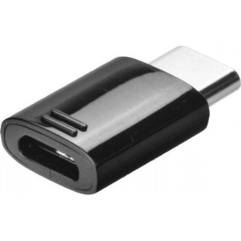 Αντάπτορας Samsung GH98-40218B Micro USB-USB Type-C Black (Original Bulk)