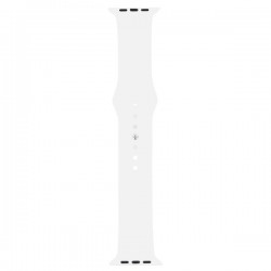 Ανταλλακτικό λουράκι QuickFit  Apple Watch 1/2/3/4/5/6/SE/7/8 (42/44/45/49mm) Smoothband White