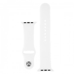 Ανταλλακτικό λουράκι QuickFit  Apple Watch 1/2/3/4/5/6/SE/7/8 (42/44/45/49mm) Smoothband White