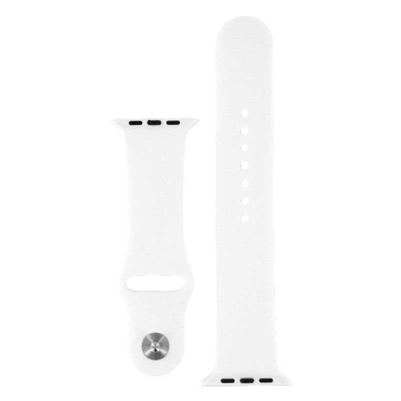 Ανταλλακτικό λουράκι QuickFit  Apple Watch 1/2/3/4/5/6/SE/7/8 (42/44/45/49mm) Smoothband White