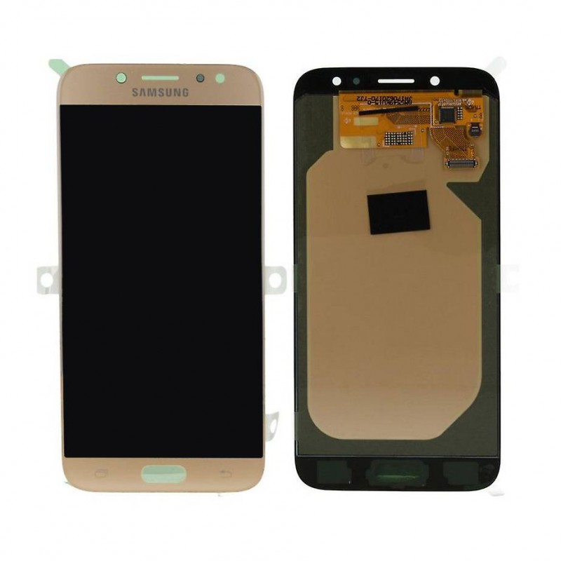 Οθόνη OLED Samsung Galaxy J7 (2017) J730F & Μηχανισμός Αφής Gold (OEM) με 3 Χρόνια Εγγύηση