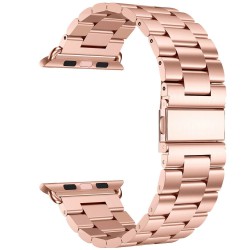 Ανταλλακτικό λουράκι QuickFit Apple Watch 1/2/3/4/5/6/SE/7 (38/40/41mm) Stainless Rose Gold Ανταλλακτικό λουράκι QuickFit Apple Watch 1/2/3/4/5/6/SE/7 (38/40/41mm) Stainless Rose Gold
