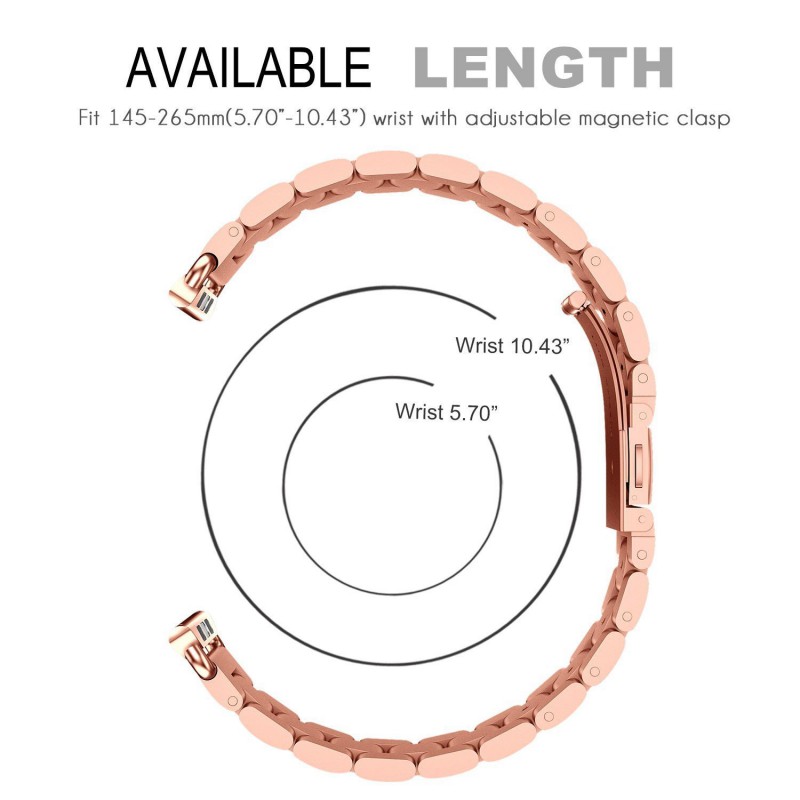 Ανταλλακτικό λουράκι QuickFit Apple Watch 1/2/3/4/5/6/SE/7 (38/40/41mm) Stainless Rose Gold Ανταλλακτικό λουράκι QuickFit Apple Watch 1/2/3/4/5/6/SE/7 (38/40/41mm) Stainless Rose Gold