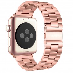 Ανταλλακτικό λουράκι QuickFit Apple Watch 1/2/3/4/5/6/SE/7 (38/40/41mm) Stainless Rose Gold Ανταλλακτικό λουράκι QuickFit Apple Watch 1/2/3/4/5/6/SE/7 (38/40/41mm) Stainless Rose Gold