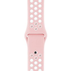Ανταλλακτικό λουράκι QuickFit Apple Watch 1/2/3/4/5/6/SE/7 (38/40/41mm) Softband Pink/White Ανταλλακτικό λουράκι QuickFit Apple Watch 1/2/3/4/5/6/SE/7 (38/40/41mm) Softband Pink/White