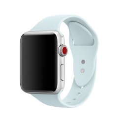 Ανταλλακτικό λουράκι QuickFit Apple Watch 1/2/3/4/5/6/SE/7/8 (42/44/45/49mm) Soft Silicone White Ανταλλακτικό λουράκι QuickFit Apple Watch 1/2/3/4/5/6/SE/7/8 (42/44/45/49mm) Soft Silicone White