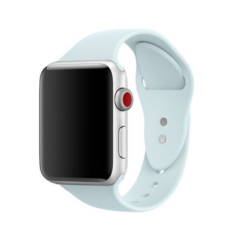Ανταλλακτικό λουράκι QuickFit Apple Watch 1/2/3/4/5/6/SE/7/8 (42/44/45/49mm) Soft Silicone White Ανταλλακτικό λουράκι QuickFit Apple Watch 1/2/3/4/5/6/SE/7/8 (42/44/45/49mm) Soft Silicone White