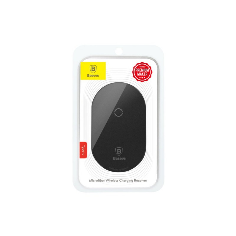 Ασύρματος δέκτης Baseus Wireless Charging MicroUSB Black (WXTE-C01)