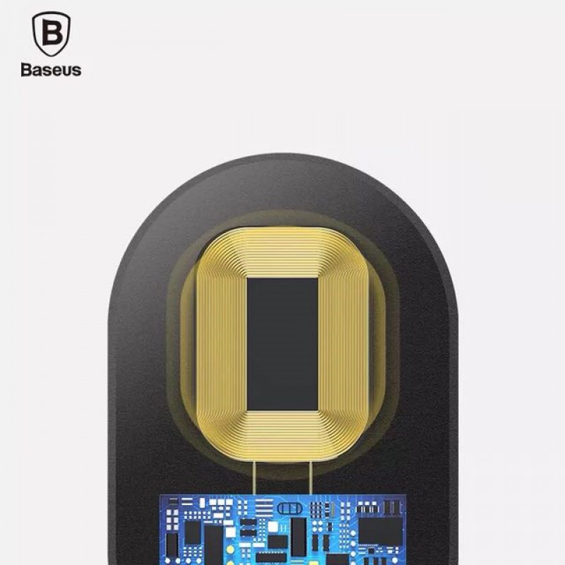 Ασύρματος δέκτης Baseus Wireless Charging MicroUSB Black (WXTE-C01)