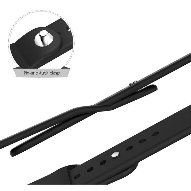 Ανταλλακτικό λουράκι QuickFit Apple Watch 1/2/3/4/5/6/SE/7/8 (42/44/45/49mm) Smoothband Denim Blue