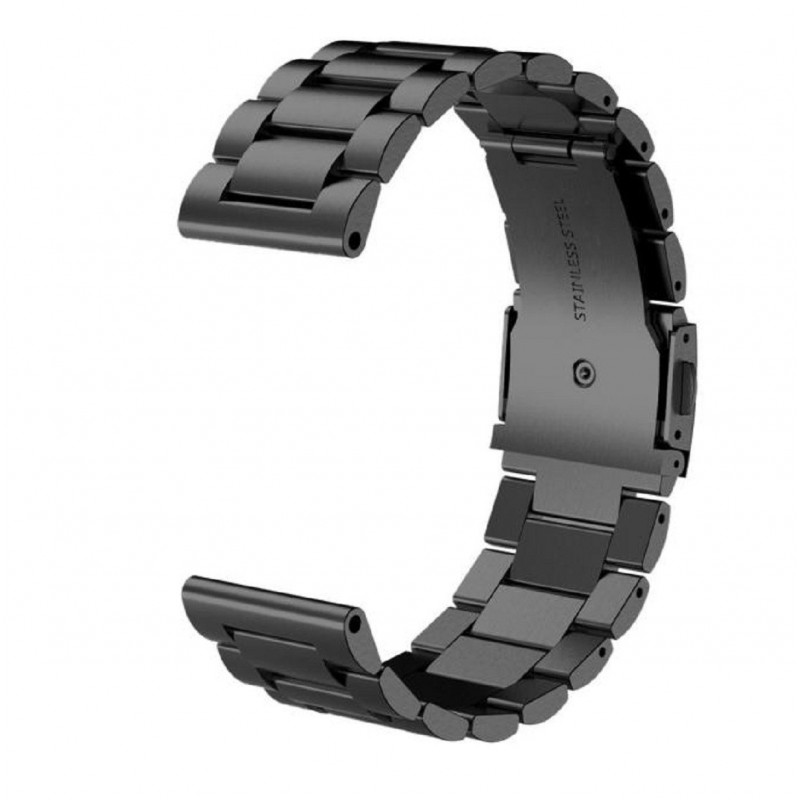 Ανταλλακτικό λουράκι Stainless Garmin Fenix 5/5 Plus/6/6 Pro/7/Forerunner 945/935 Black (22mm)