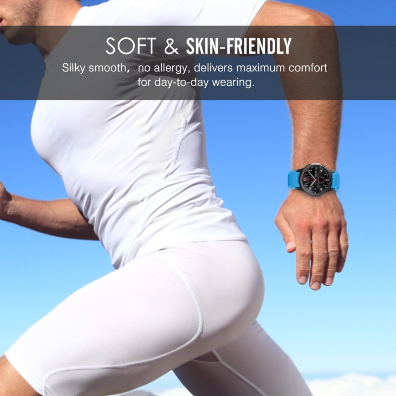 Ανταλλακτικό λουράκι QuickFit Softband Sky Blue για Samsung Galaxy Watch3(45mm)/Watch(46mm)/Huawei Watch 3 (46mm)/ Watch 3 Pro (48mm)/GT 2/Pro/Honor GS Pro/Amazfit GTR 3 (46mm)/GTR 3 Pro/GTR(47mm)/ Stratos 3(48mm) (22mm) Ανταλλακτικό λουράκι QuickFit Softband Sky Blue για Samsung Galaxy Watch3(45mm)/Watch(46mm)/Huawei Watch 3 (46mm)/ Watch 3 Pro (48mm)/GT 2/Pro/Honor GS Pro/Amazfit GTR 3 (46mm)/GTR 3 Pro/GTR(47mm)/ Stratos 3(48mm) (22mm)