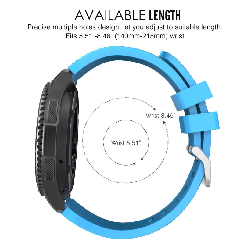 Ανταλλακτικό λουράκι QuickFit Softband Sky Blue για Samsung Galaxy Watch3(45mm)/Watch(46mm)/Huawei Watch 3 (46mm)/ Watch 3 Pro (48mm)/GT 2/Pro/Honor GS Pro/Amazfit GTR 3 (46mm)/GTR 3 Pro/GTR(47mm)/ Stratos 3(48mm) (22mm) Ανταλλακτικό λουράκι QuickFit Softband Sky Blue για Samsung Galaxy Watch3(45mm)/Watch(46mm)/Huawei Watch 3 (46mm)/ Watch 3 Pro (48mm)/GT 2/Pro/Honor GS Pro/Amazfit GTR 3 (46mm)/GTR 3 Pro/GTR(47mm)/ Stratos 3(48mm) (22mm)