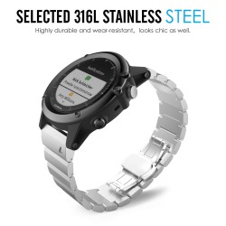 Ανταλλακτικό λουράκι Stainless Linkband Garmin Fenix 3/5x/3HR/5X Plus/6x/6x Pro/7x Silver (26mm) Ανταλλακτικό λουράκι Stainless Linkband Garmin Fenix 3/5x/3HR/5X Plus/6x/6x Pro/7x Silver (26mm)