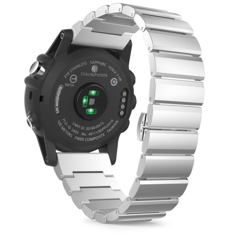 Ανταλλακτικό λουράκι Stainless Linkband Garmin Fenix 3/5x/3HR/5X Plus/6x/6x Pro/7x Silver (26mm) Ανταλλακτικό λουράκι Stainless Linkband Garmin Fenix 3/5x/3HR/5X Plus/6x/6x Pro/7x Silver (26mm)