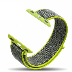 Ανταλλακτικό λουράκι QuickFit Nylon Apple Watch 1/2/3/4/5/6/SE/7 (38/40/41mm) Green