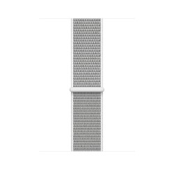 Ανταλλακτικό λουράκι QuickFit Nylon Apple Watch 1/2/3/4/5/6/SE/7/8 (42/44/45/49mm) Silver