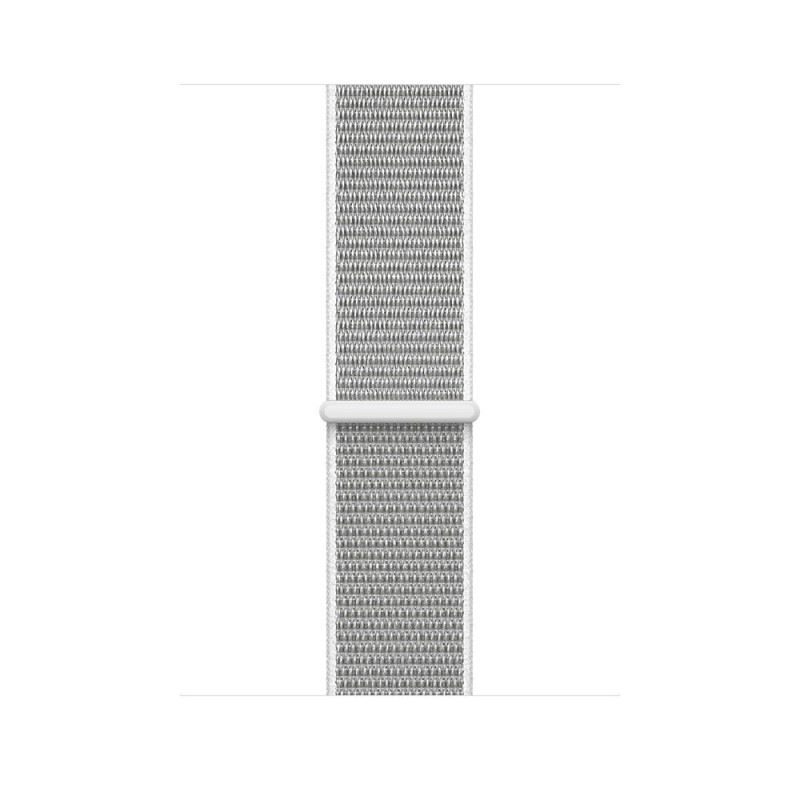 Ανταλλακτικό λουράκι QuickFit Nylon Apple Watch 1/2/3/4/5/6/SE/7/8 (42/44/45/49mm) Silver