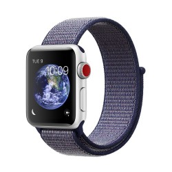 Ανταλλακτικό λουράκι QuickFit Nylon  Apple Watch 1/2/3/4/5/6/SE/7 (38/40/41mm) Dark Blue
