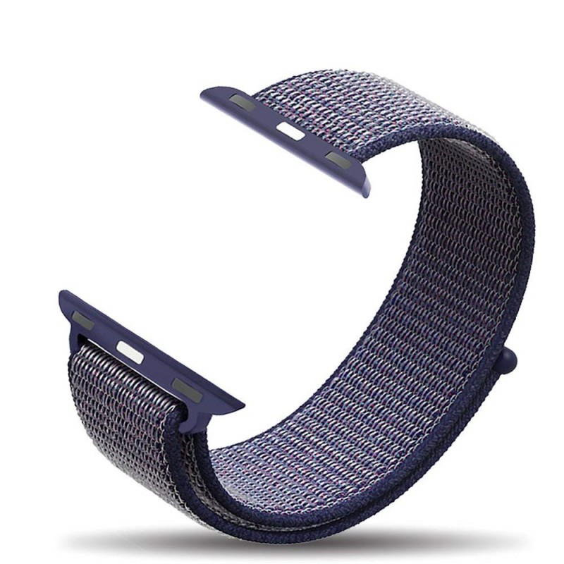 Ανταλλακτικό λουράκι QuickFit Nylon  Apple Watch 1/2/3/4/5/6/SE/7 (38/40/41mm) Dark Blue