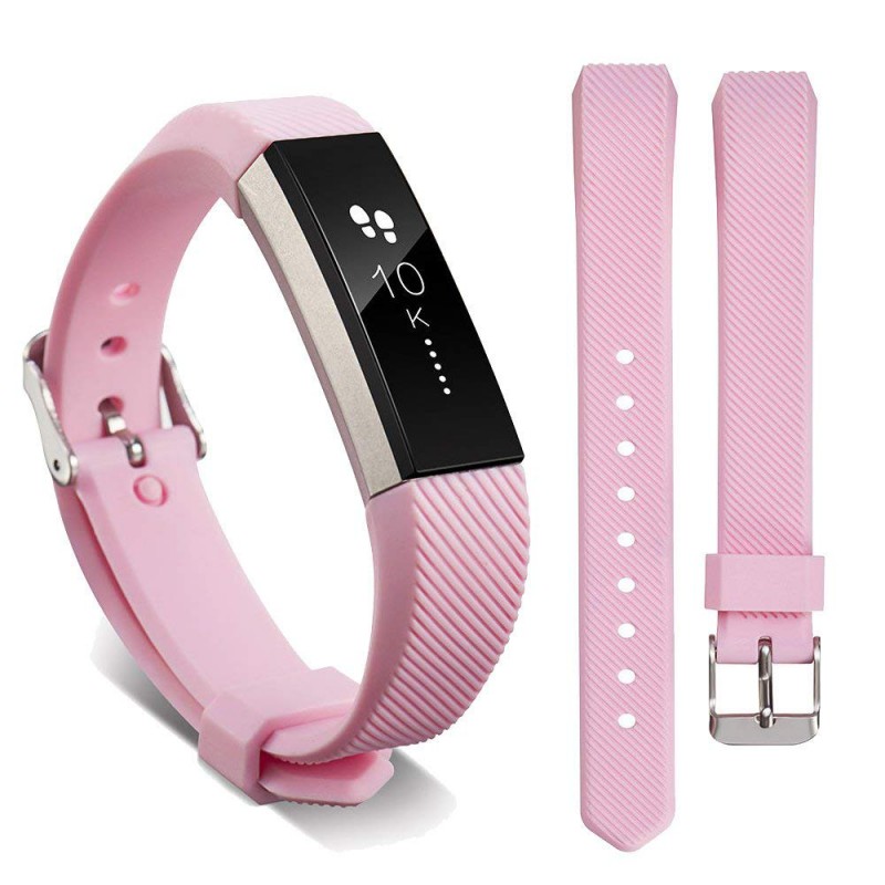 Ανταλλακτικό λουράκι QuickFit Fitbit Alta Smooth Pink