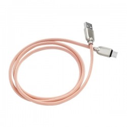 Καλώδιο iXtech IX-08 USB to MicroUSB 1m 3.1A Artist Serie Pink