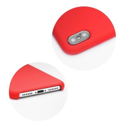 Θήκη Real Smooth Silicone Apple iPhone 11 (6.1") Red 