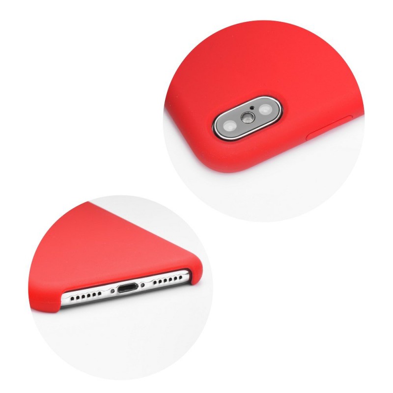 Θήκη Real Smooth Silicone Apple iPhone 11 (6.1") Red 